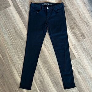 AE navy blue jegging